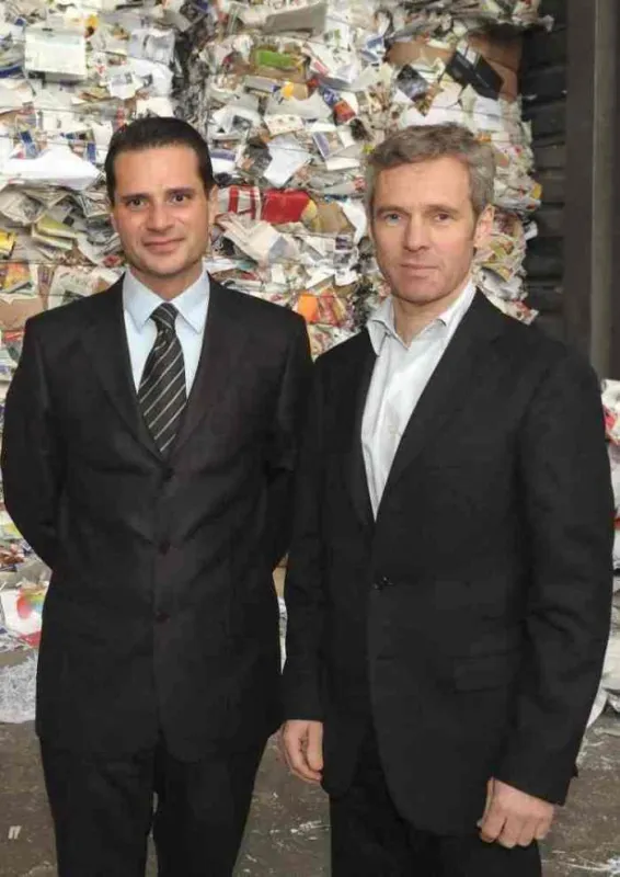 Die beiden Geschäftsführer Gino D?Agostino (li.) und Wieland Hofer haben ambitionierte Ziele. (Copyright: Häusle Schweiz AG, Dietmar Mathis)