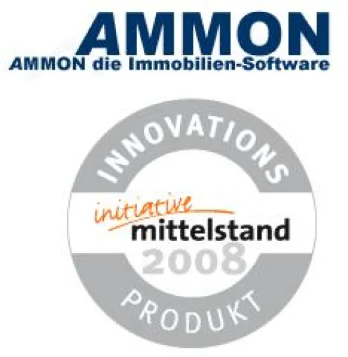 Bild: AMMON die Immobilienmaklersoftware wurde als Innovationsprodukt 2008 ausgezeichnet