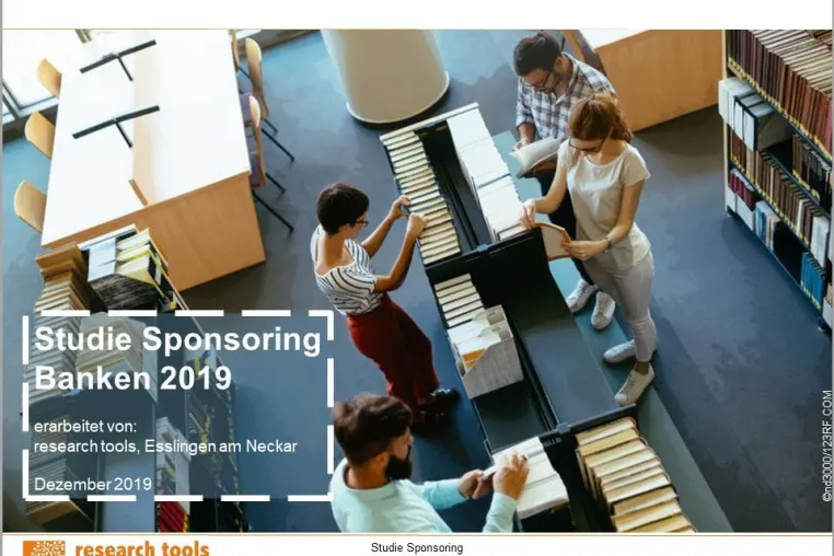 Bild: Sponsoring: Banken engagieren sich im Schnitt in mehr als 50 Projekten