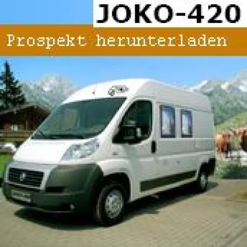 Bild: JOKO Wohnmobil stellt Modell JOKO-420 mit Transportbox für Hunde auf dem CARAVAN SALON vor