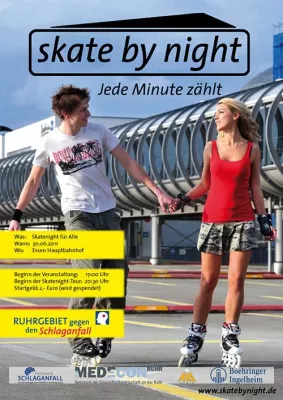 Bild: Jede Minute zählt - Skaten gegen den Schlaganfall