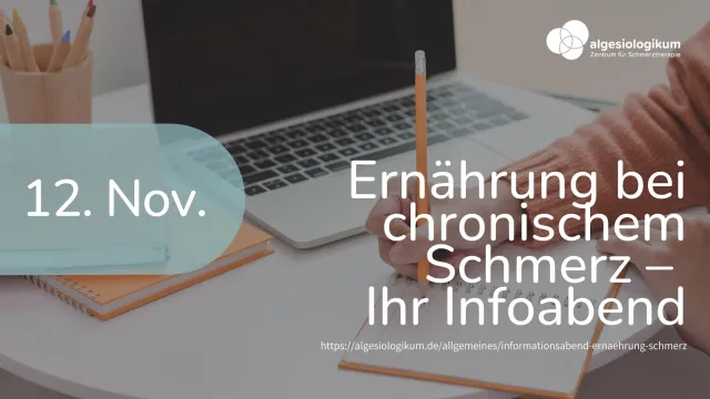 Bild: Algesiologikum Zentrum für Schmerztherapie informiert: Infoabend zu Ernährung und chronischem Schmerz 