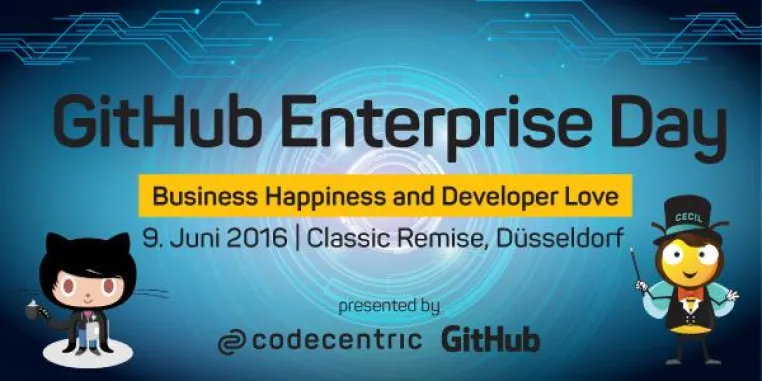 GitHub Enterprise Day am 9. Juni 2016 Bild: GitHub Enterprise Day am 9. Juni 2016