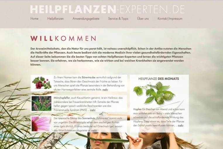 Bild: heilpflanzen-experten.de: Schaper & Brümmer launcht neue Service-Website