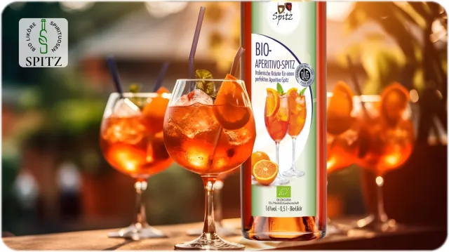 Bild: Bio-Aperó: Sommerlicher Apero-Sprizz – natürlich, vegan und ohne künstliche Farbstoffe