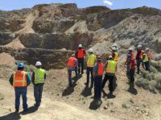 Bild: Goldland Nevada auf dem Schirm