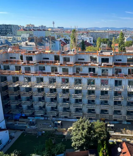 Bild: INVESTER United Benefits feiert Dachgleiche für zukunftsweisendes Wohnprojekt in Wien Simmering