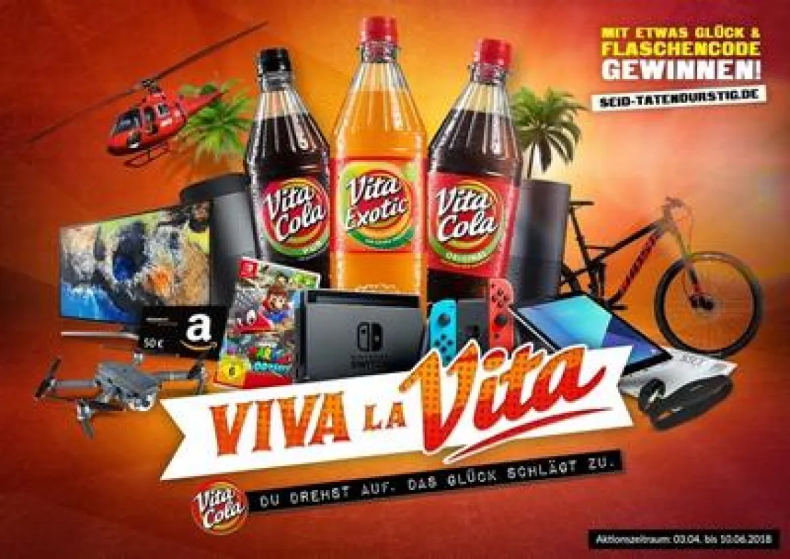 Vita Cola feiert das Leben