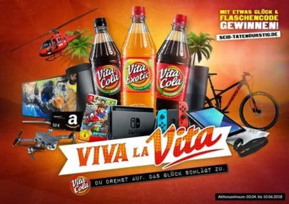 Bild: „Viva la VITA!“: VITA COLA feiert das Leben