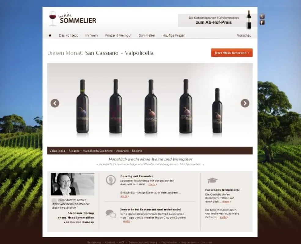 MEIN-SOMMELIER.de Startseite