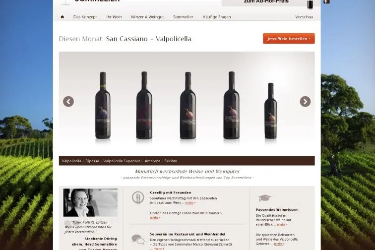 Bild: Mein-Sommelier: Entdeckungsreise für Weinliebhaber