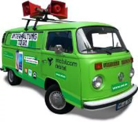 Digital-Lifestyle-Truck beim HipHop-Festival Out4Fame in Hünxe Bild: Digital-Lifestyle-Truck beim HipHop-Festival Out4Fame in Hünxe