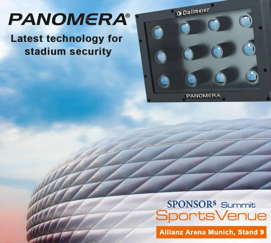Dallmeier stellt auf Stand 9 am Sponsors Sports Venue Summit aus