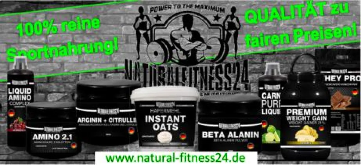 Natural-Fitness24 Sportnahrung!