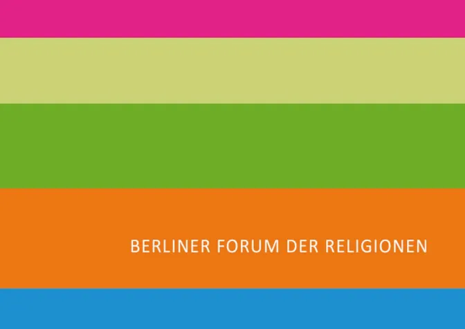 Bild: Presseankündigung zum „Tag der Religionen“ am 22.11.2018 in Berlin
