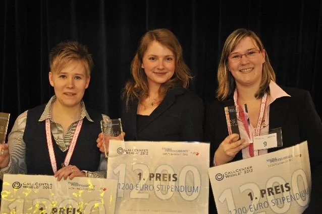 Bild: Bundesweiter Wettbewerb „Young Professionals 2012“ kürt die besten Azubis der Callcenter-Branche