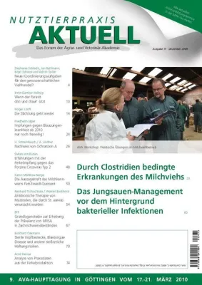 Bild: Fachzeitschrift NUTZTIERPRAXIS AKTUELL(NPA) Nr. 31 kurz vor der Auslieferung