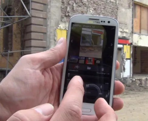 Bild: Eine neue APP erleichtert nicht nur Architekten die Erstellung von Baustellenprotokollen