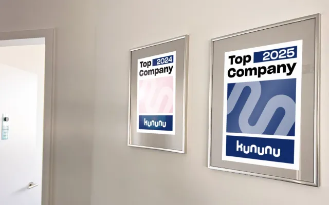 Bild: PharmaKorell erneut ausgezeichnet: kununu “Top Company” 2024 & 2025 und „Top Rated 2025 Gehaltszufriedenheit”