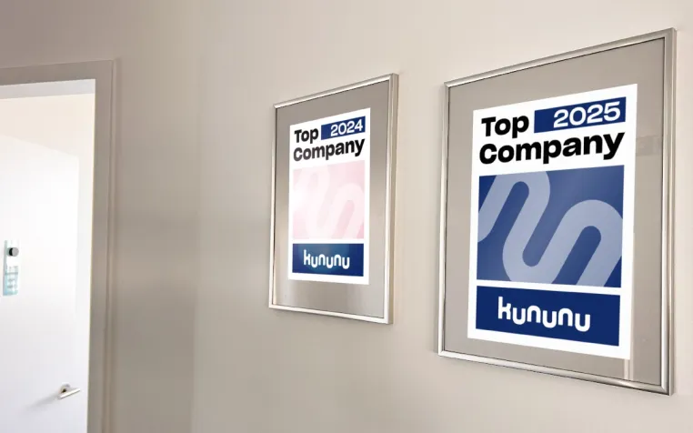 Bild: PharmaKorell erneut ausgezeichnet: kununu “Top Company” 2024 & 2025 und „Top Rated 2025 Gehaltszufriedenheit”
