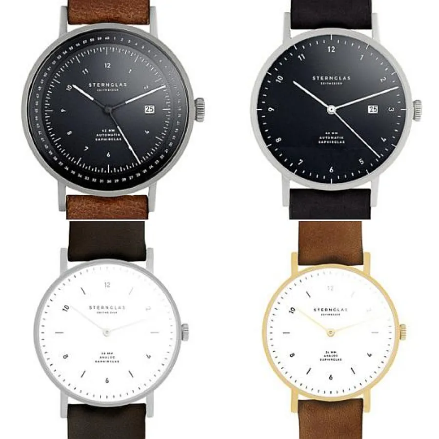 Bauhaus-Uhrenmarke aus Hamburg:  STERNGLAS