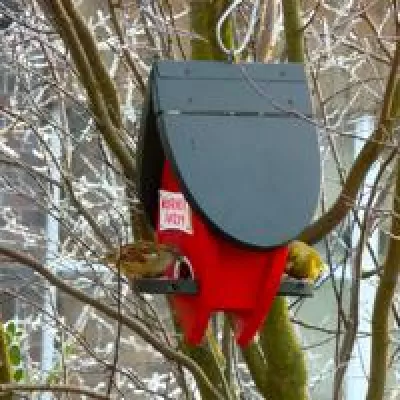 Bild: Original Vogelvilla. Die schönsten Nistkästen und Futterplätze exklusiv auf vogeltreff24.de