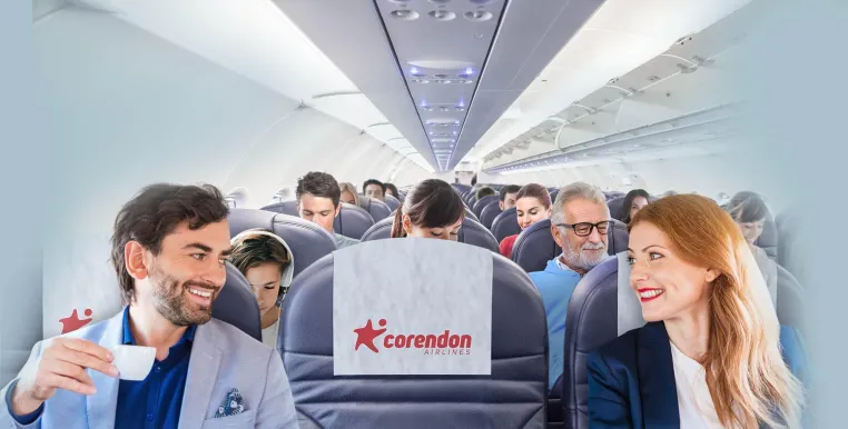 Corendon Airlines Double Seat: Bei uns macht Fliegen noch mehr Spaß! Bild: Corendon Airlines Double Seat: Bei uns macht Fliegen noch mehr Spaß!