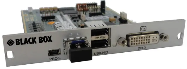 Bild: Neuer KVM-Extender mit individueller Hardware-Konfiguration zur Übertragung von DVI-D, Audio- und USB-Signalen