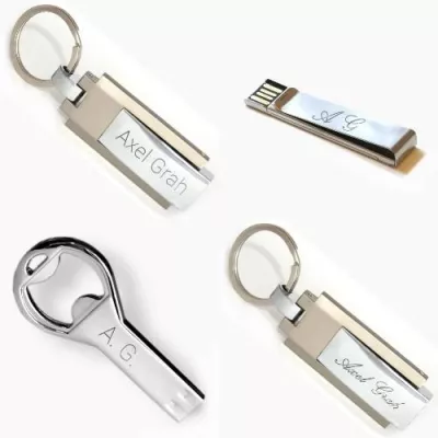 Bild: Exklusive USB-Sticks mit edler Handgravur. Ein individuelles Geschenk für jeden PC-Benutzer.