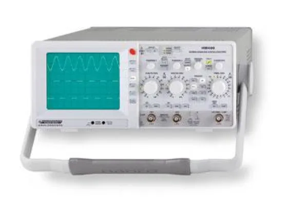 Bild: Große Leistung - kleiner Preis: Der Dauerrenner HM-400 Analog-Oszilloskop