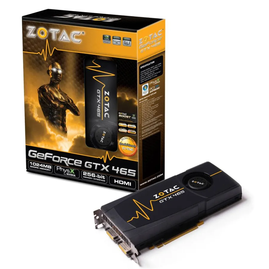 ZOTAC GeForce GTX 465