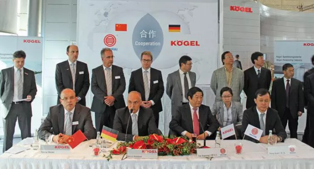 Bild: Die Weichai Holding Group und Kögel unterzeichnen Absichtserklärung