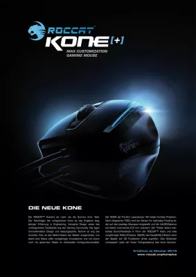 Bild: Ab sofort erhältlich: ROCCAT™ Kone[+] - Max Customization Gaming Mouse