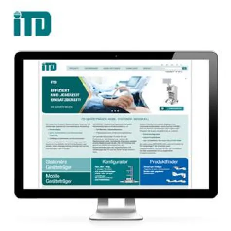 Pantos realisiert Relaunch des Webauftritts für ITD. Bild: Pantos realisiert Relaunch des Webauftritts für ITD.