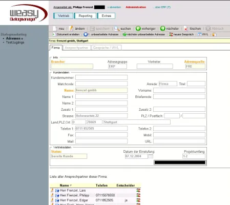 Bild: Innovatives Telemarketingsystem