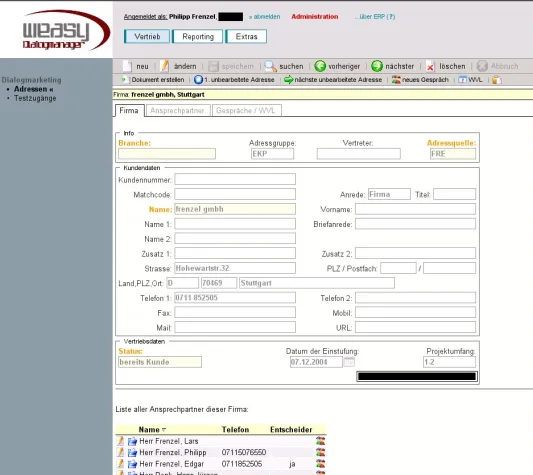 Bild: Innovatives Telemarketingsystem