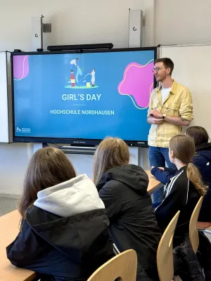 Bild: Girls’Day 2026 an der Hochschule Nordhausen: 18 Schülerinnen entdecken MINT mit Me-Time