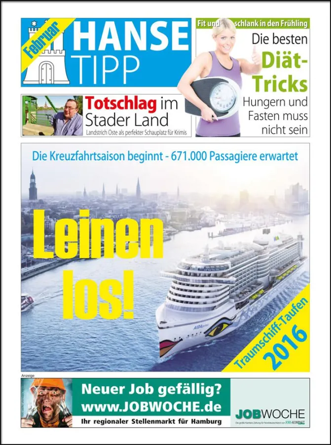 Titel der Hansetipp-Ausgabe Februar 2016