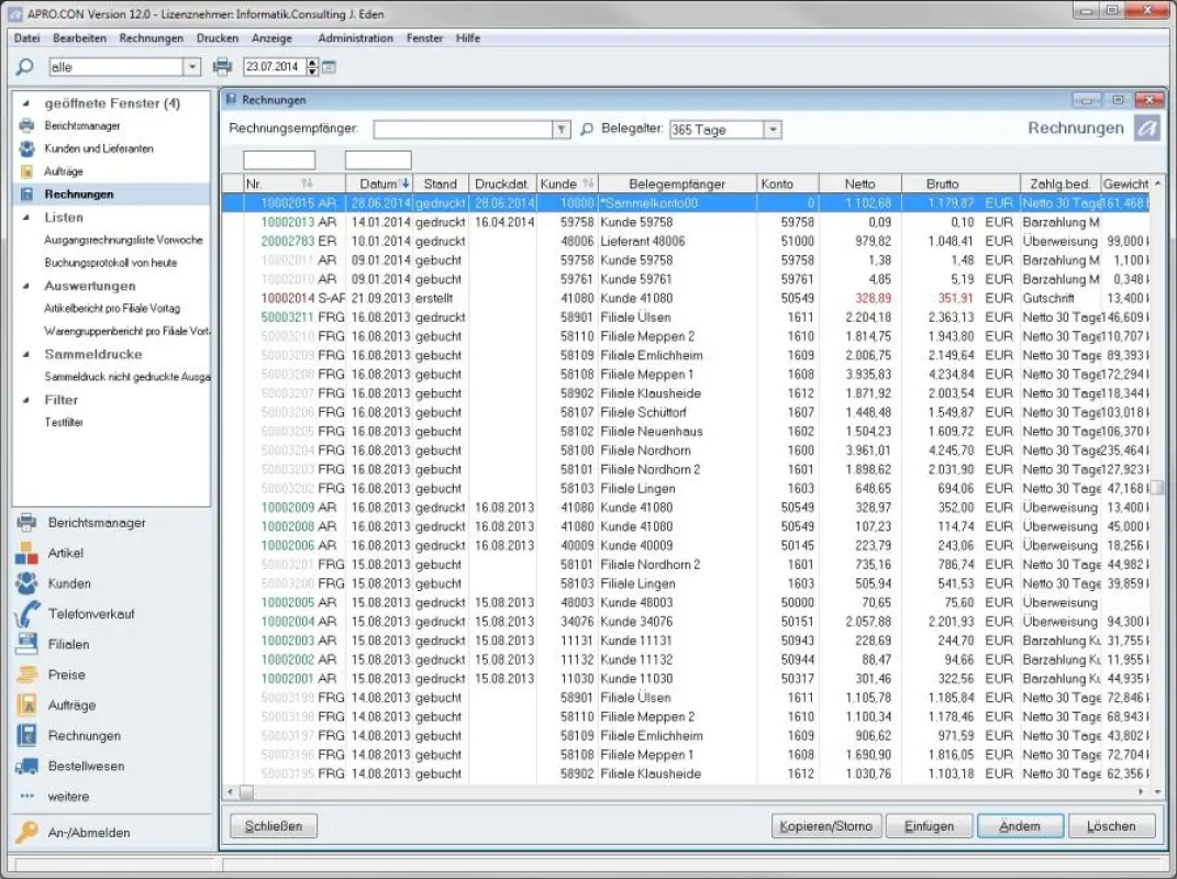 Mehr Übersicht, mehr Leistung: die runderneuerte Version 12 der Branchensoftware APRO.CON