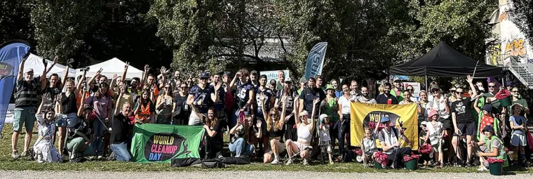 Bild: Deutschland räumt auf: Hohe Beteiligung am World Cleanup Day 2025