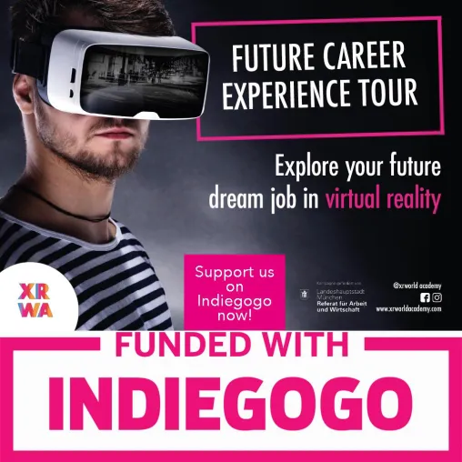 Bild: FUTURE CAREER EXPERIENCE TOUR startet Crowdfunding für Berufsorientierung in Virtual und Augmented Reality