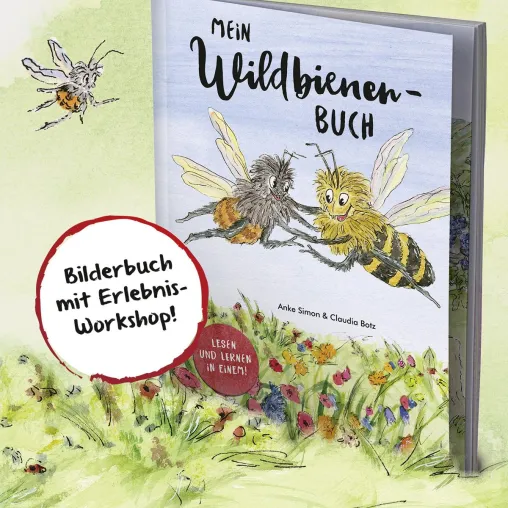 Erstes Buch über Wildbienen Bild: Erstes Buch über Wildbienen