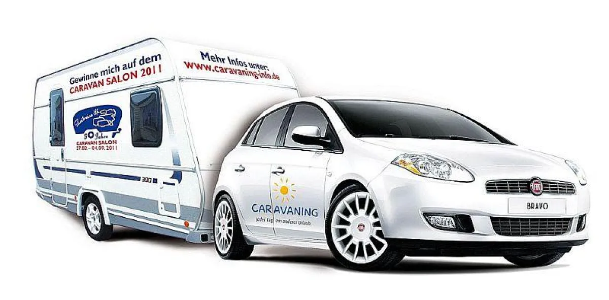 Ein nagelneues Pkw-Caravan-Gespann gibt es beim großen Foto-Gestaltungs-Wettbewerb des CARAVAN SALON zu gewinnen.