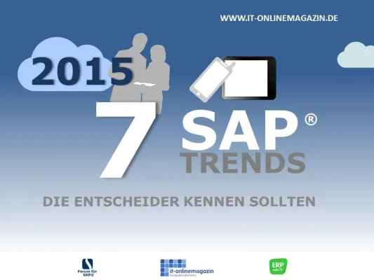 Bild: SAP Trends 2015 - die Entscheider kennen sollten