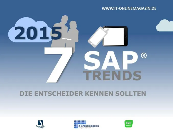 Bild: SAP Trends 2015 - die Entscheider kennen sollten