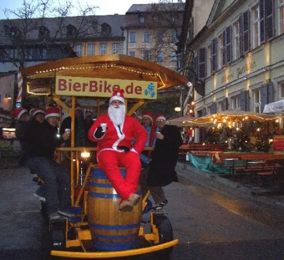Mit dem GlühweinBike durch Nürnberg & Bamberg Bild: Mit dem GlühweinBike durch Nürnberg & Bamberg