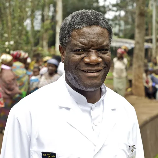 Friedensnobelpreisträger Dr. Denis Mukwege zu Besuch in Stuttgart und Tübingen Bild: Friedensnobelpreisträger Dr. Denis Mukwege zu Besuch in Stuttgart und Tübingen