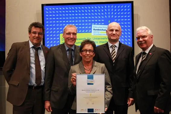 Diamant Software zählt zu "Deutschlands Kundenchampions" Bild: Diamant Software zählt zu "Deutschlands Kundenchampions"