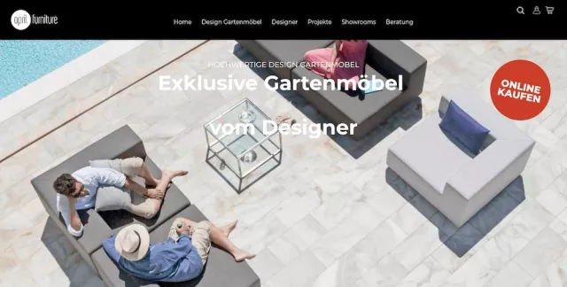 Hochwertige Lounge Gartenmöbel online kaufen Bild: Hochwertige Lounge Gartenmöbel online kaufen