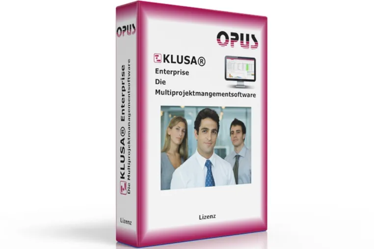 Bild: Neue Version von Klusa jetzt mit Projektmanagement und Arbeitszeiterfassung